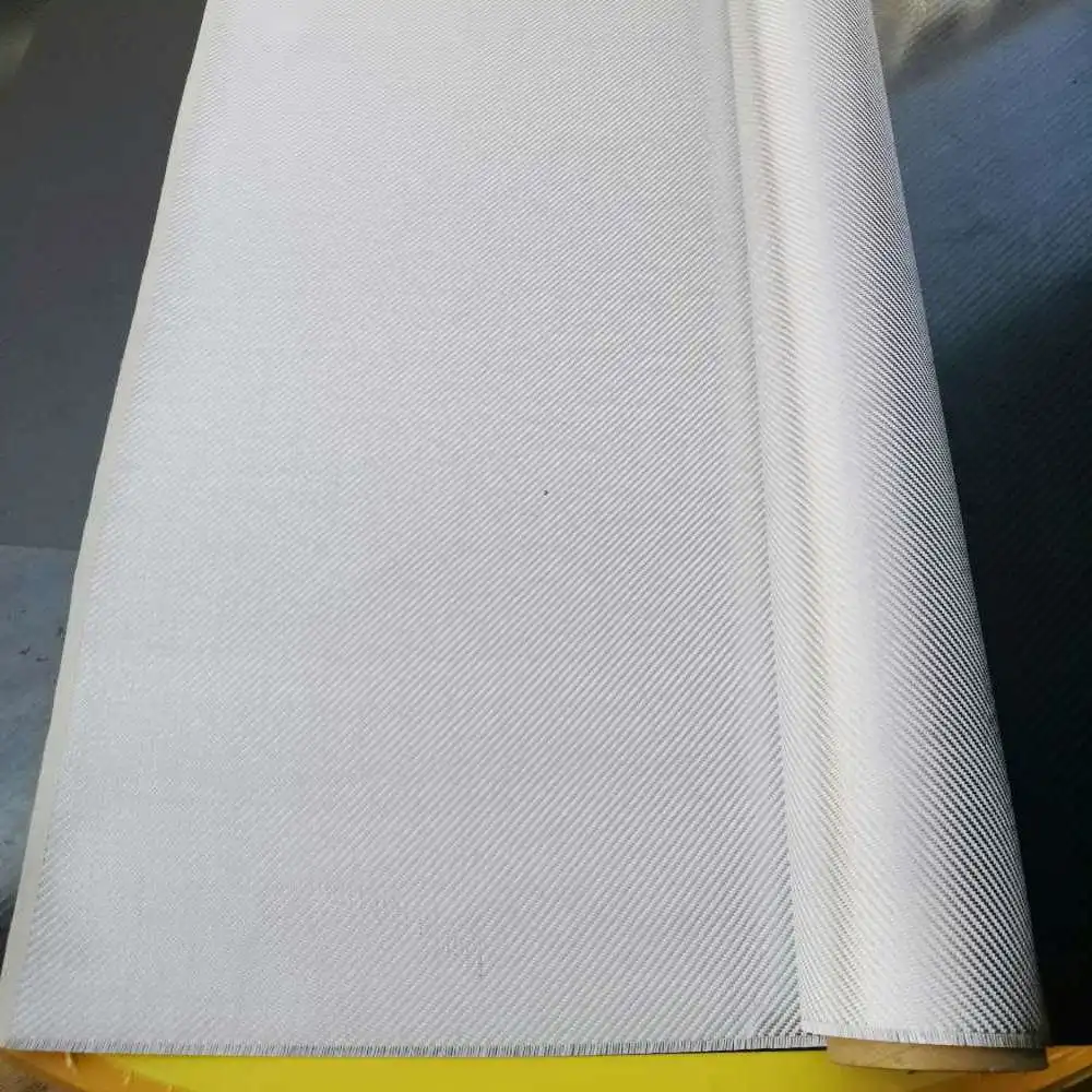 Plating bright Silver Glass fiber fabric Fiber Cloth Fabric 2x2 Twill 1m widh 3k 7.1oz/240gsm Commercial Grade