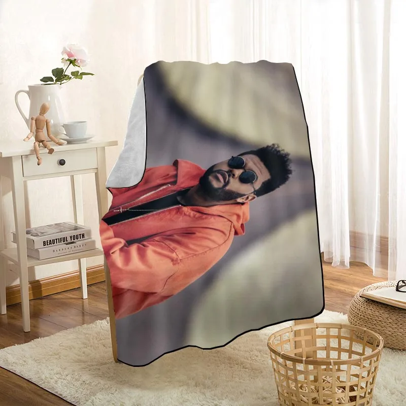 New Arrival The Weeknd XO Blankets Printing Soft Blanket Throw On Home/Sofa/Bedding Portable Adult Travel Cover Blanket