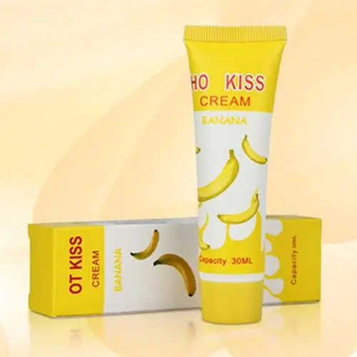 30ml Banana Flavored Lubricant Gel Lube Edible Oral Sex Enhancement Tools Massage Oil Delicious fruit flavor and scent sex toys