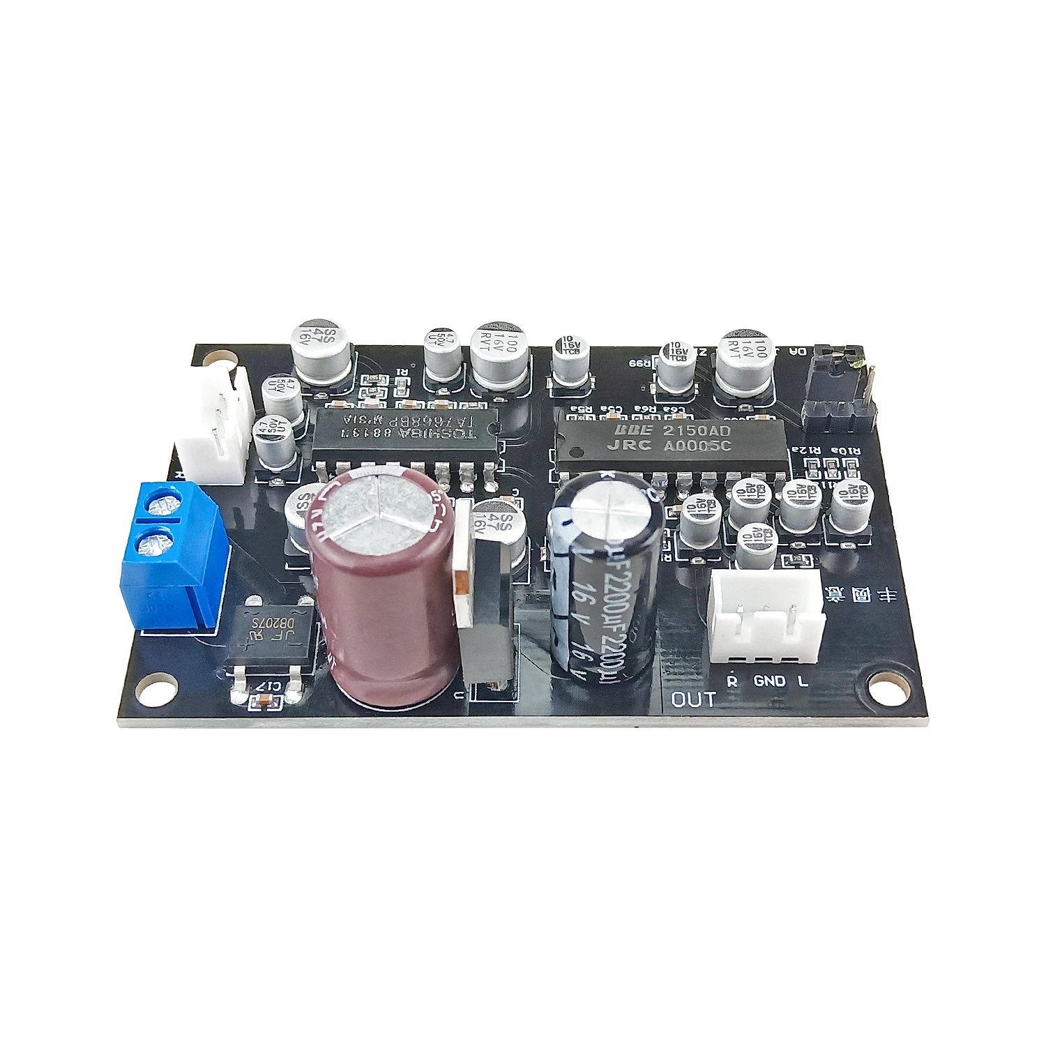 GHXAMP TA7668 Tape Drive Preamp Amplifier Tape Deck Magnetic Head Audio Preamplifier Board With JRC2150BBE Sound Processing 1PC