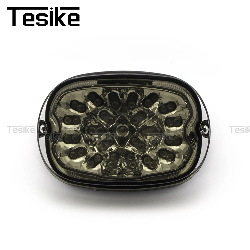 Motorcycle Accessories LED Rear Tail Light Brake Stop Lights For Harley XL 883 1200 Fat Boy Road King Street Glide Dyna