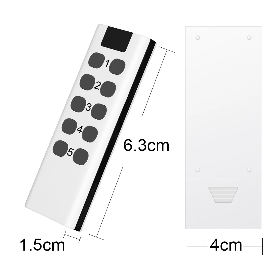 Heim assistent EU Französisch Steckdose Smart Plug 433MHz Universal fernbedienung HF-Schalter 16a programmier bare Steckdosen