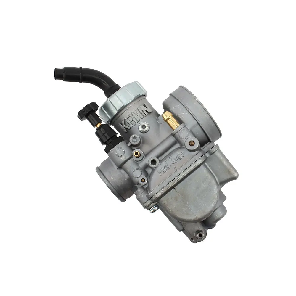 High Perfromance Motorcycle Carburetor Carb PE24 PE26 PE28 24mm 26mm 28mm Manual Auto Flat Slide For Scooter Moped ATV Dirt Bike