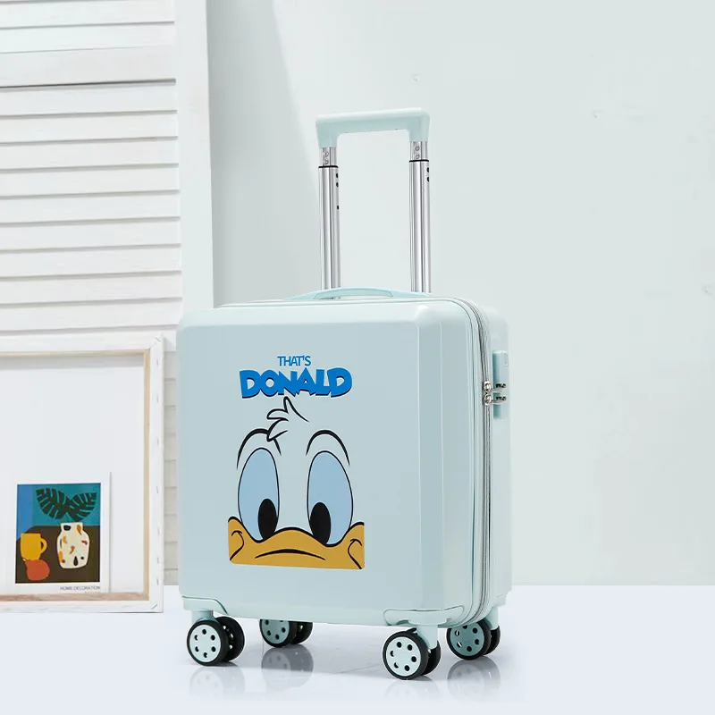 Nieuwe 18 Inch Cartoon Leuke Kids Rolling Pc Bagage Trolley Koffer Wachtwoord Lock Boarding Cabine Voor Jongens En Meisjes Gratis verzending