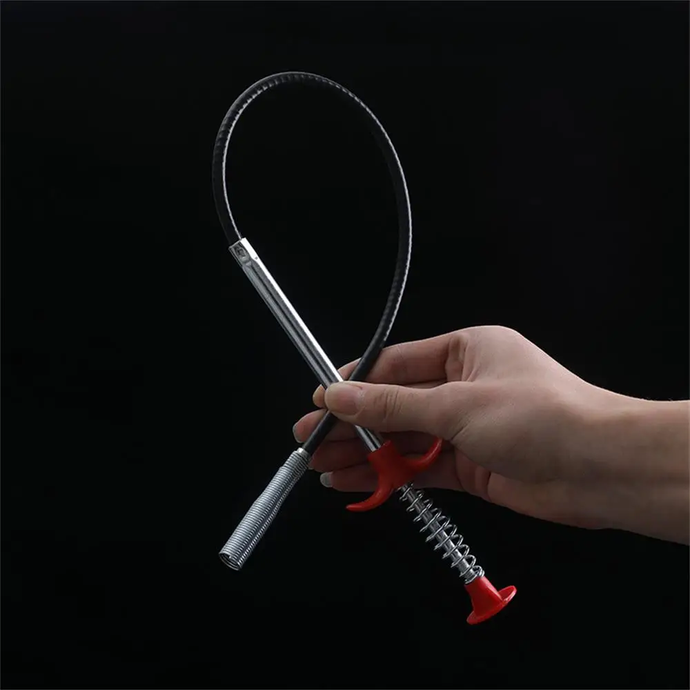 90cm Spring Pipe Dredging Tools, Drain Snake, Drain Cleaner Sticks Clog Remover Cleaning Tools Household for Kitchen Sink