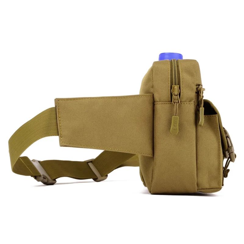 Neue Hohe Qualität Multifunktionale Wasserdichte Nylon Fanny Pack Männer Outdoor Sport Taille Taschen Taktische Militärische Armee Brust Tasche Bum