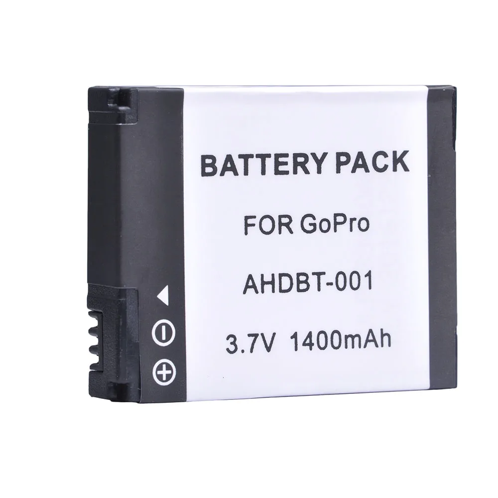 1400mAh AHDBT-001 Batteries for GoPro HD HERO2, GoPro Original HD HERO and GoPro AHDBT-001, AHDBT-002