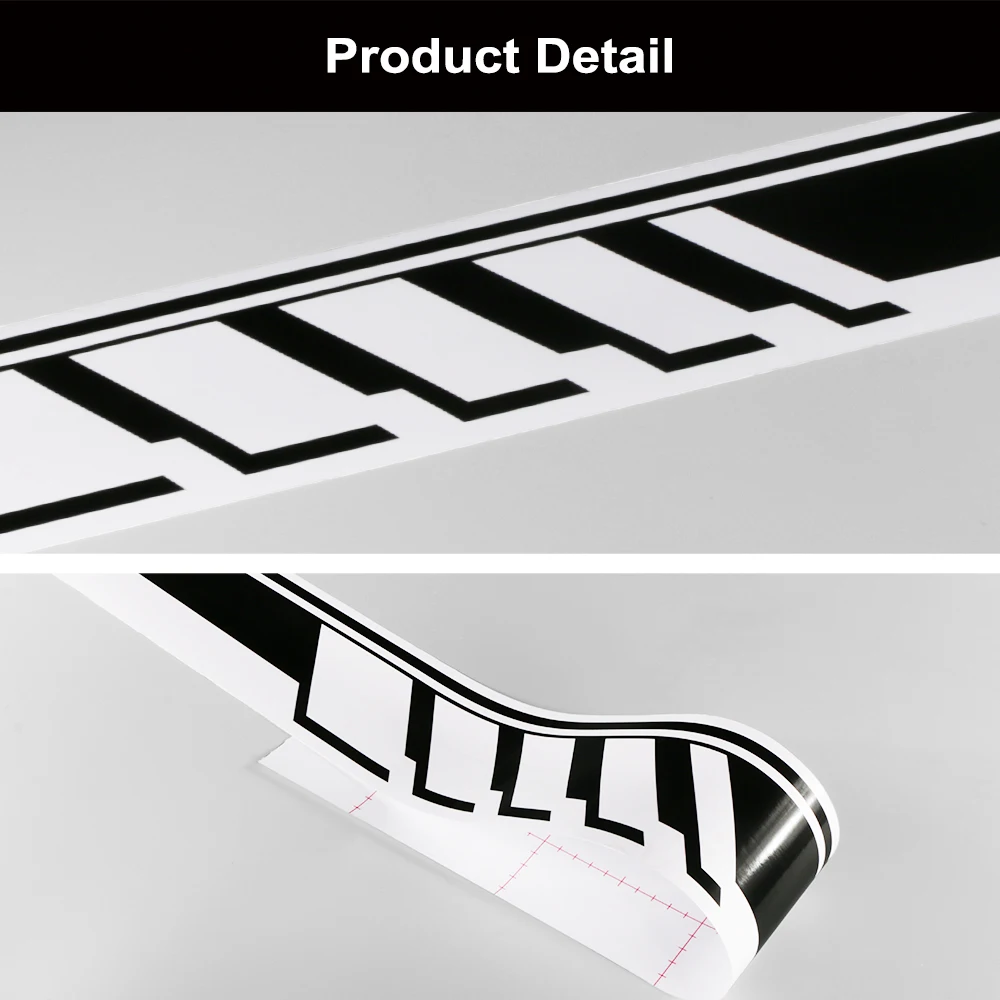 2PCS Car Door Side Long  Stripe PVC Stickers For Renault Dacia Duster Logan Sandero Auto  Accessories Vinyl Film Decor Decals view 5