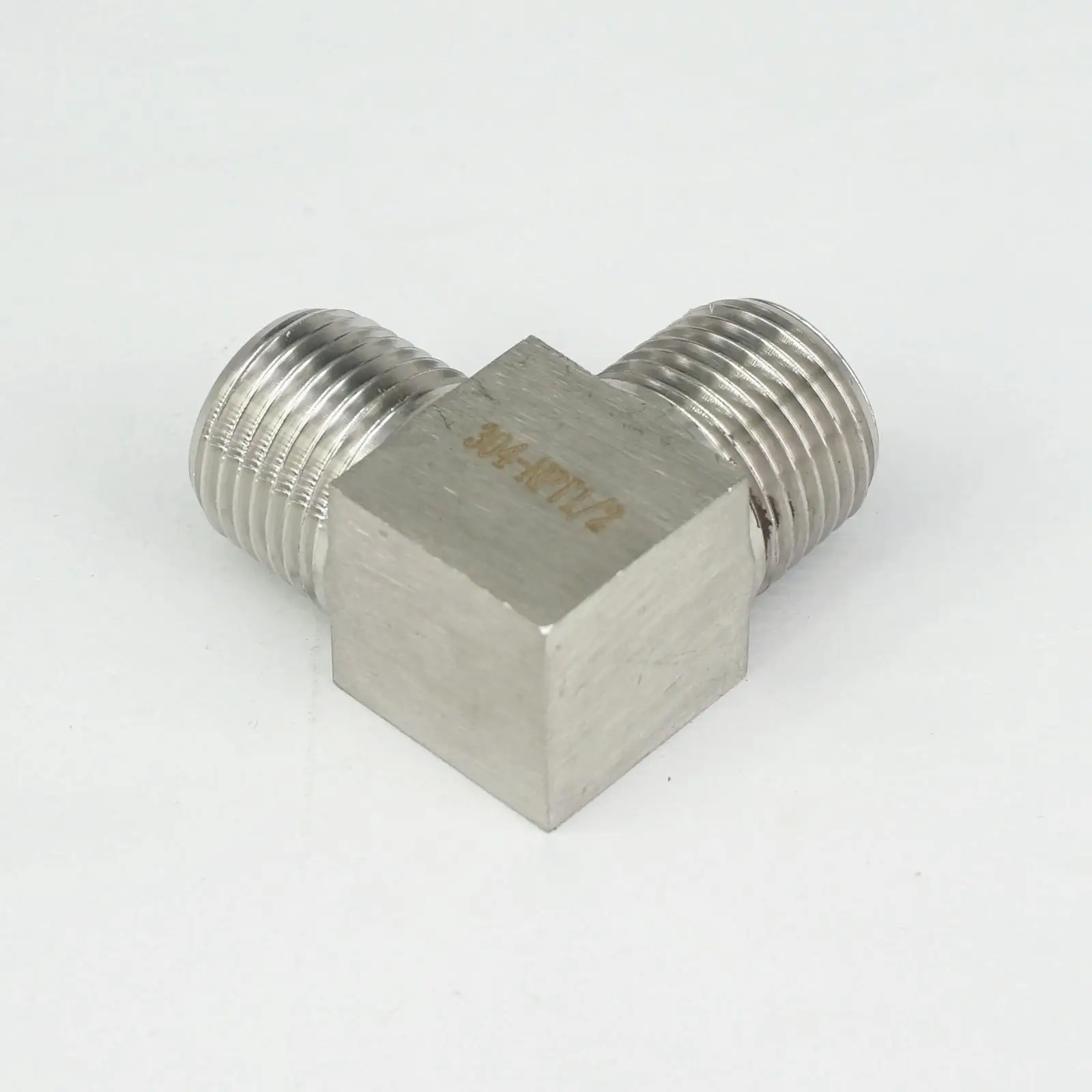 

Давление 250 бар 1/2 "NPT Мужское колено 304 стандартное масло