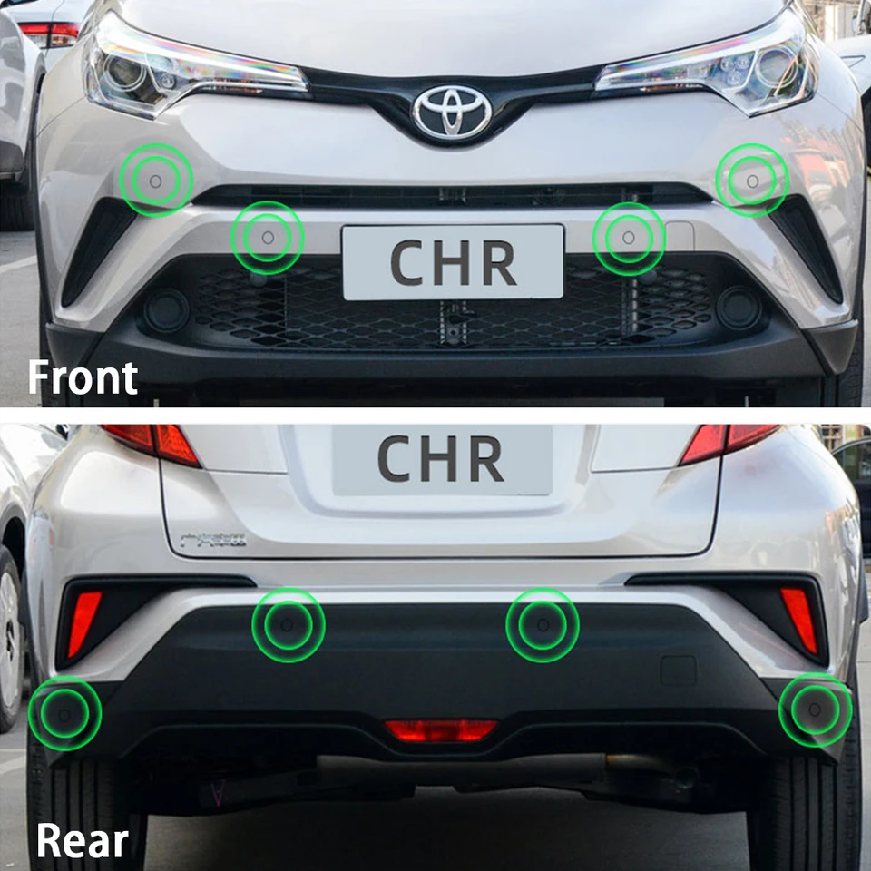 ZJCGO Car Parking Sensor for Toyota C-HR 2016-2022