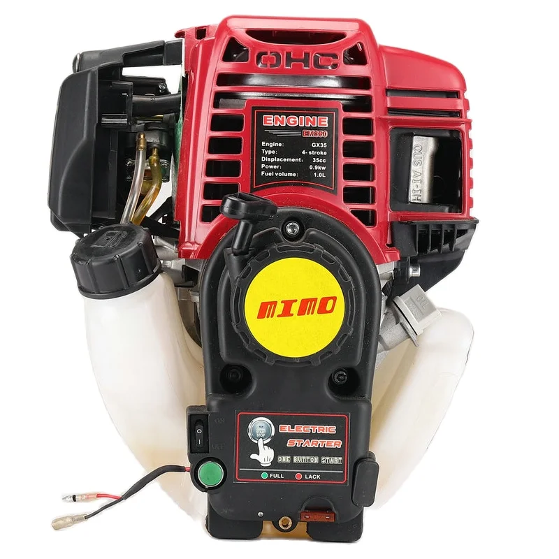 Why the 35cc 4-Stroke Pull and Electric Start Petrol Engine Is the Ultimate Mini Engine for DIY Projects