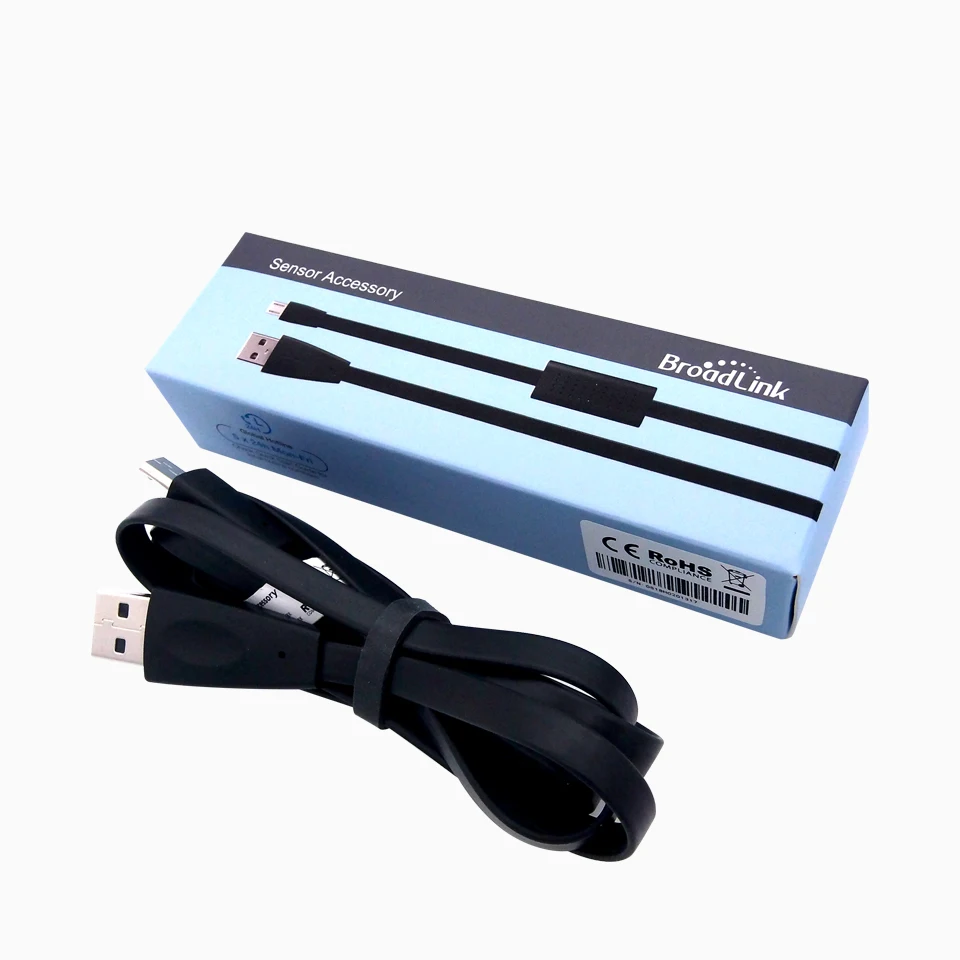 Broadlink HTS2 Tempetature Vochtigheid Sensor Detector Met RM4 Pro Slimme Afstandsbediening