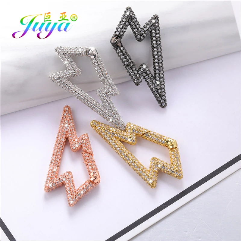 Juya DIY Neue Designer Kostüm Schmuck Machen Liefert Handgemachte Dekorative Anhänger Karabiner Verschluss Schraube Lock Verschlüsse Großhandel – Detail 12