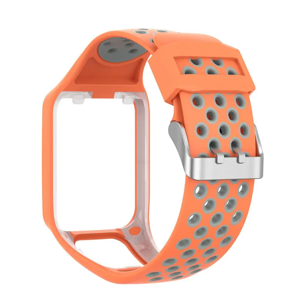 Correa de reloj deportivo para Tomtom Runner 3/2, pulsera inteligente de silicona para Tomtom Adventurer/Golfer 2/Spark/3 Music