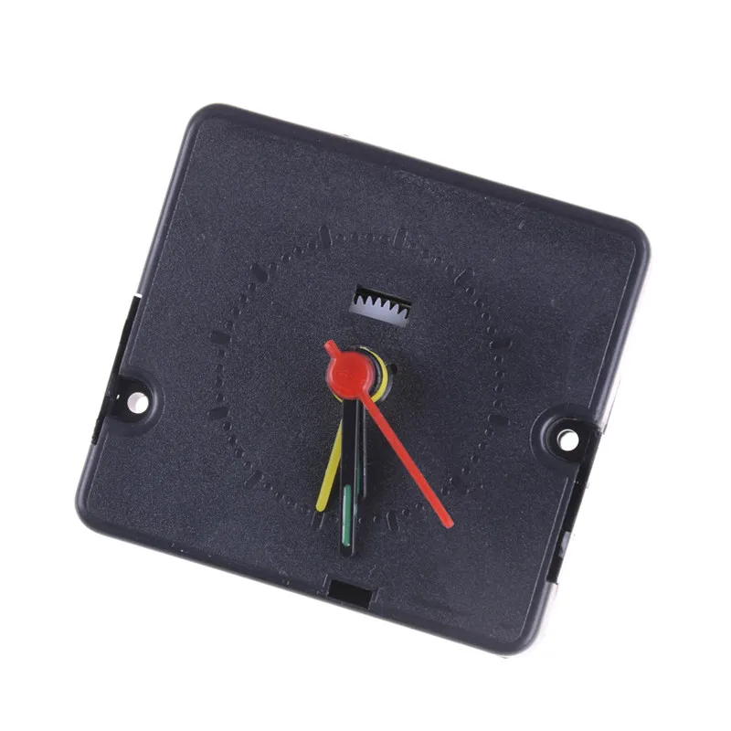 1Pc Hot Black Quartz Alarm Clock Movement Mechanism DIY Replacement Part Set