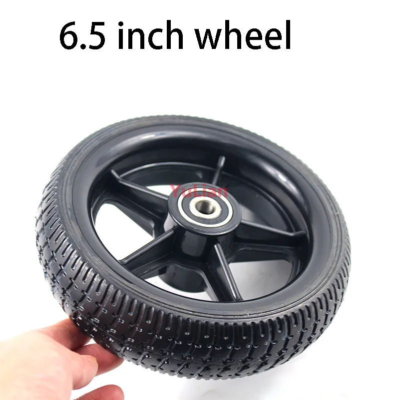 Cheap 6.5 inch wheels scooter polyurethane wheels and tires rear factory high quality wheels