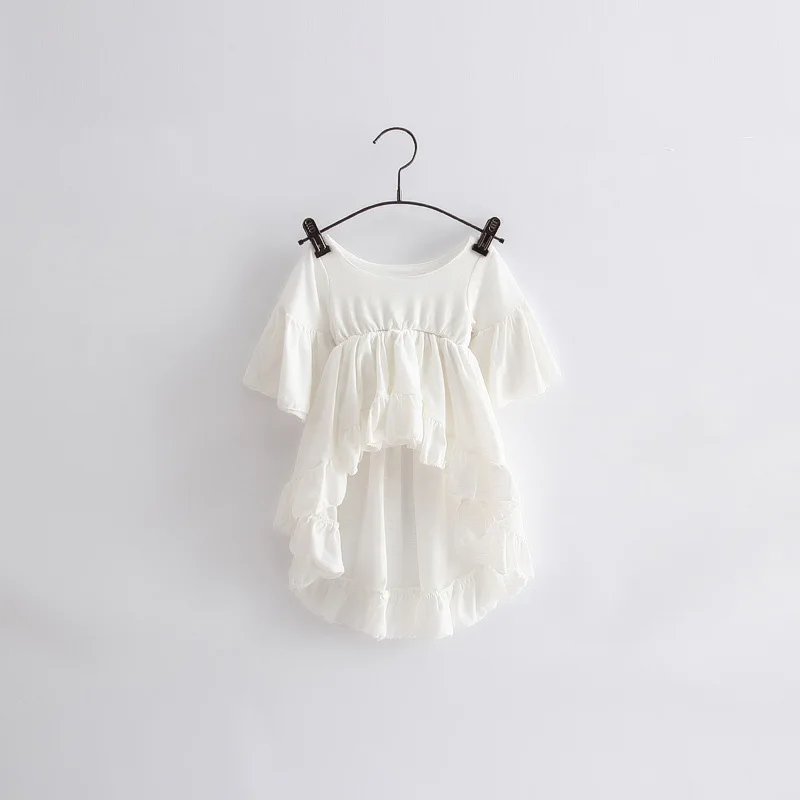 2023 Kids Summer Dress White Princess Robe Enfant Fille Fashion Vestidos Infantil Baby Girl Summer Dresses Toddler Girl Dress