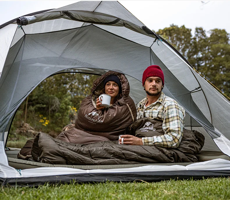 Naturehike Schlafsack Ultraleicht Baumwolle Schlafsäcke Camping Getriebe Notfall Schlafsack Camp Schlafen Gears Eis Flamme Quilt – Detail 9