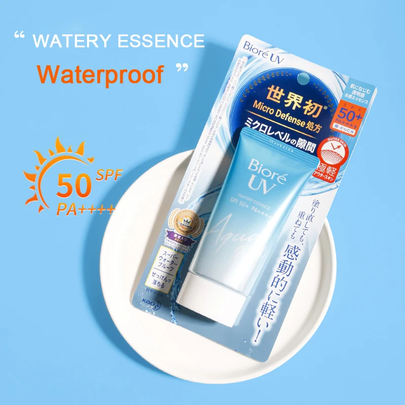 

Japan Biore UV Aqua Rich Watery Essence 50g Sunscreen Cream Gel Japan Cosmetic SPF50 UVA UVB Protection Face Body Skin Care