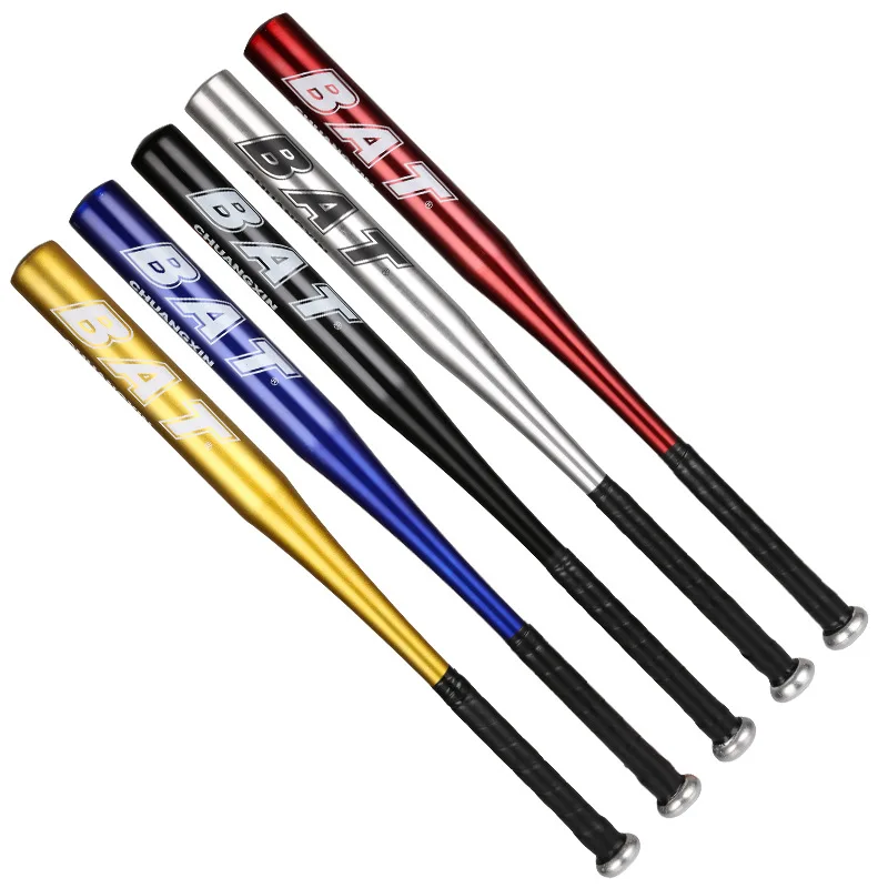 New Aluminum Alloy Thickened Baseball Bat And Softball Bat 20-25inch Five Colors Outdoor Sports Home Personal Self-Defense