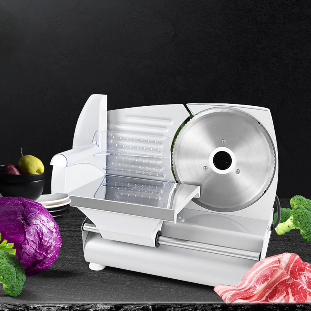 Household Electric Meat Cutter Slicer Commercial Small Beef Roll Meat Planer Cutting Lamb Roll Machine