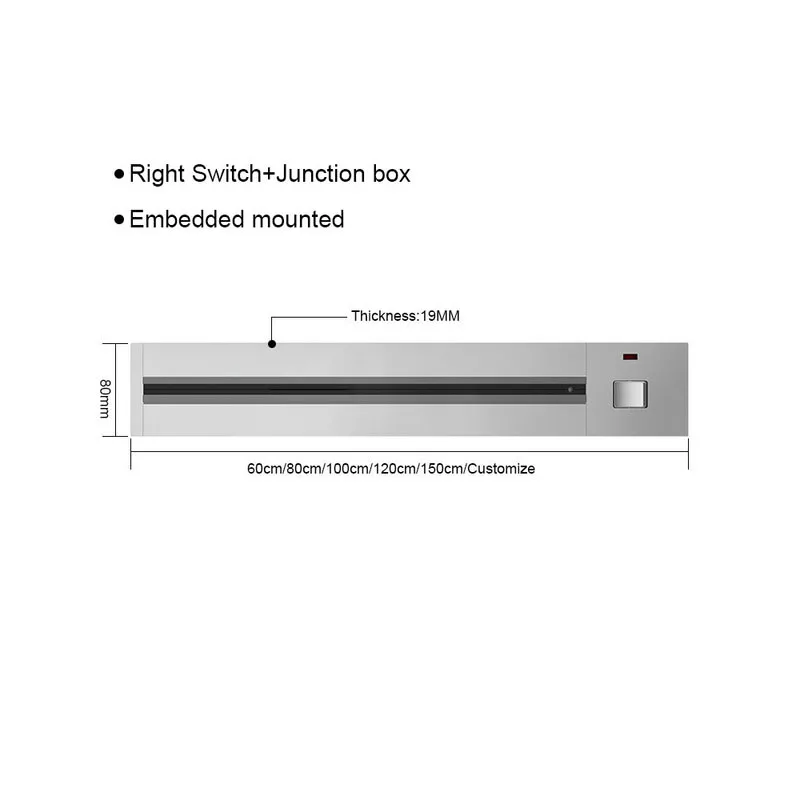 Power track socket Embedded mounted home Kitchen meeting table multi-function sockets UK US DE AU standard wallsocket with usb