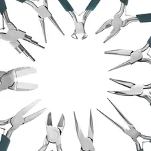 12-Piece High-Quality Stainless Steel End Cutting Pliers Set #6