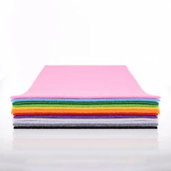 Chainho,Polyester Non Woven Felt  Fabric,3mm Thick Cloth For DIY Sewing,Dolls,Crafts,Home Decoration Material,30x90cm/piece