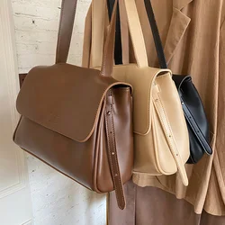 Fashion Korean Style Commuting All-Match Temperament Women Single Shoulder Bags 2021 Summer Popular Simple Crossbody Briefcase