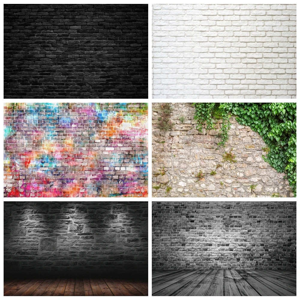 

Yeele Grunge Brick Wall Baby Personalized Photophone Photographic Backdrops Photography Backgrounds Props For Photo Studio