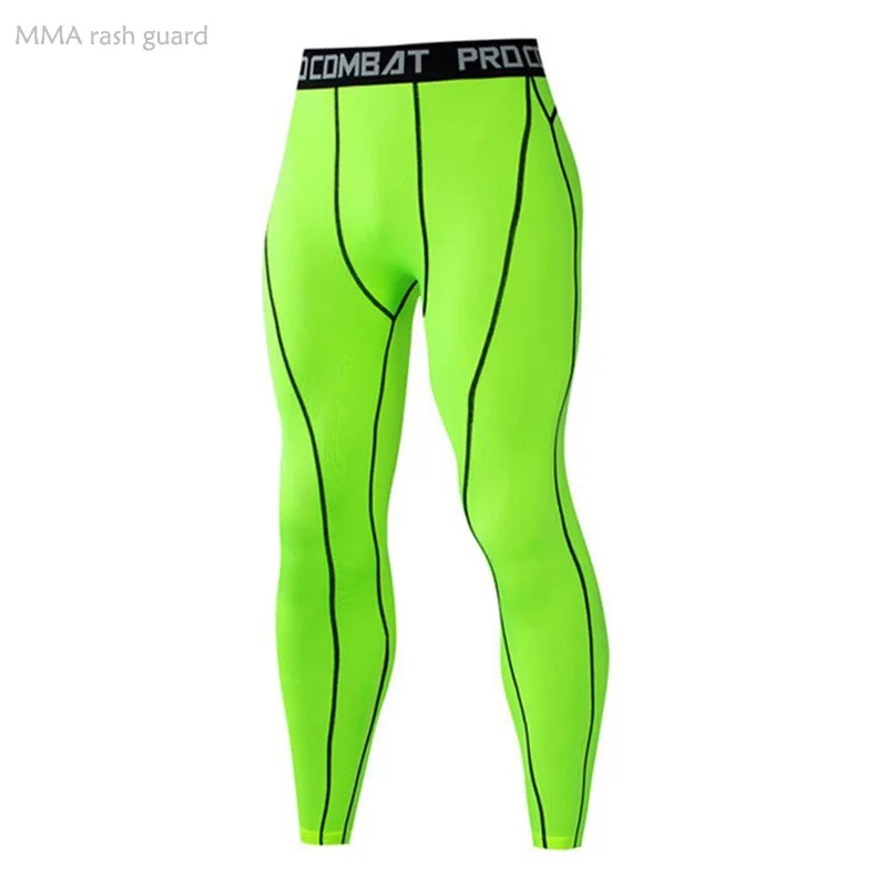 Calzamaglia da corsa da uomo bianca Leggings a compressione da basket palestre estive allenamento asciugatura rapida sudore Jogging tuta per la cura