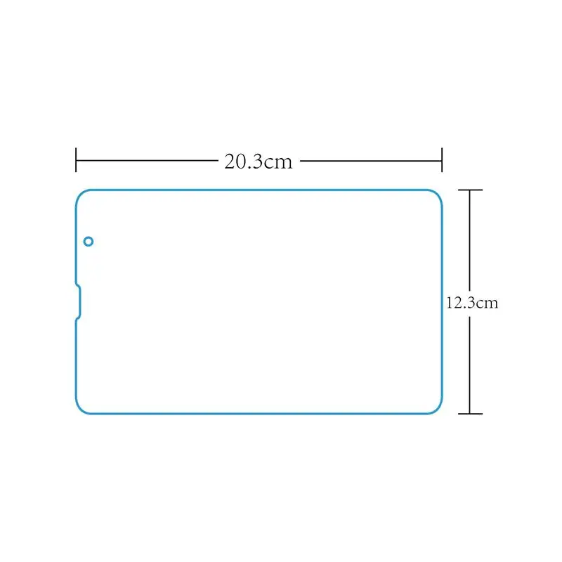 9H Gehärtetem Glas Screen Protector Für Alldocube Lächeln 1 8 Zoll 2021 T802 Anti Scratch Clear Schutz Film