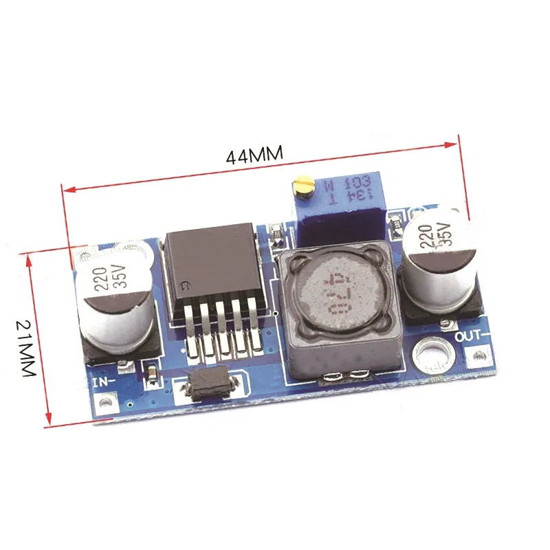 

1PCS LM2596s DC-DC step-down power supply module 3A adjustable step-down module LM2596 voltage regulator 24V 12V 5V 3V