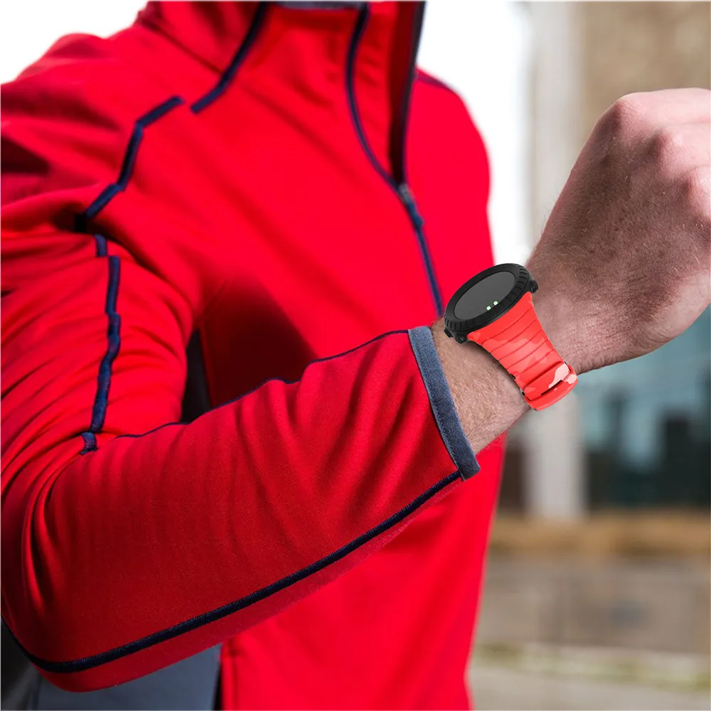 Силиконовый ремешок для часов Suunto Core, сменный ремешок для умных часов Suunto Core, ремешок для умных часов Correa