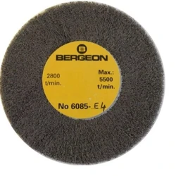 Bergeon 6085-E4 Ultra Fine Abrasive Satin Metal Finishing Wheel Watches - TM584