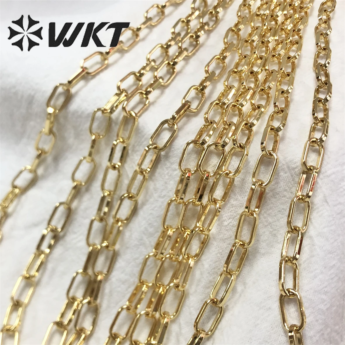 WT-BC178  Fashion Jewelry And Yellow Brass Plated Chain Very Nice Necklace For Lady Noble And Elegant As A Gift For Party