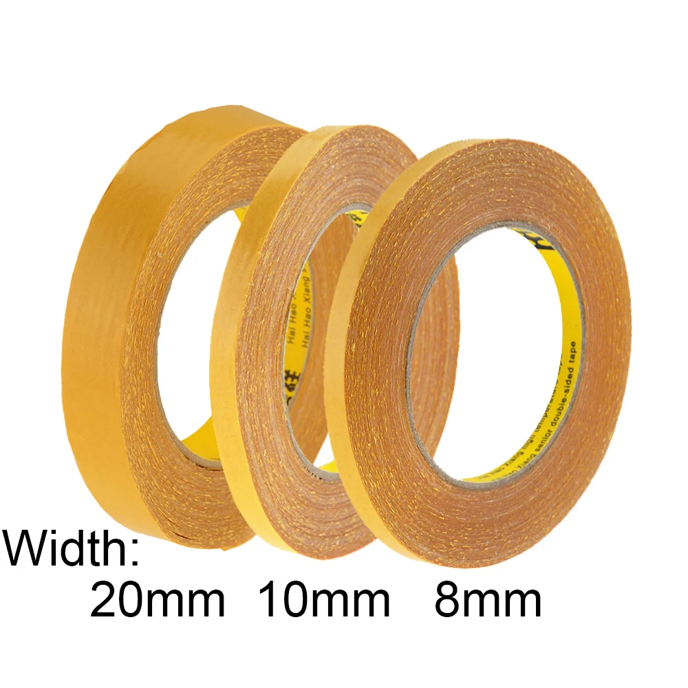 20M/Roll High Viscosity Double Sided Tape No Trace Transparent Strong Double-Sided Adhesive Waterproof Strong Fixed Mesh Tape