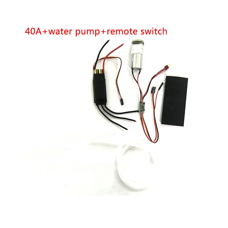 RC Two-way ESC 40A/50A/60A/80A Bidirectional Water-Cooled brushless ESC for Remote Control Ship Pneumatic Underwater Propelle