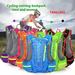 TANLUHU 15L cycling running backpack male female ultra light breathable cycling cross country marathon water bag backpack 450g