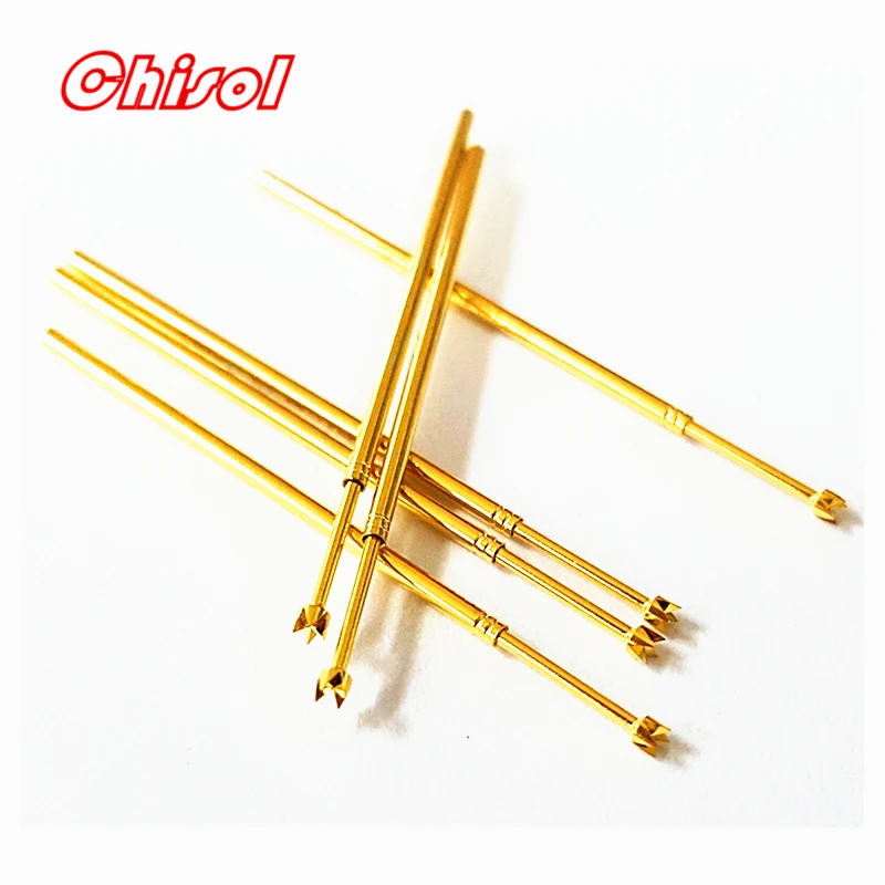 Original INGUN 100pcs/set 1.2mm Head Test Needle GKS075214120A2000 GKS075214120A2800 Spring Probe Small Four-Claw Test Pins