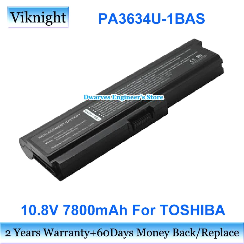 

10.8V 7800mAh PA3634U-1BAS Battery PA3634U-1BRS PA3636U-1BAL For TOSHIBA Satellite Pro U400 U500 U405d U500-12C PA3636U-1BRL