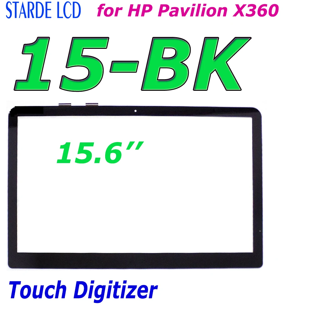 AAA+ 15.6 inch Touch Digitizer for HP Pavilion X360 15-BK Series 15 BK Touch Screen Digitizer Outer Glass Panel