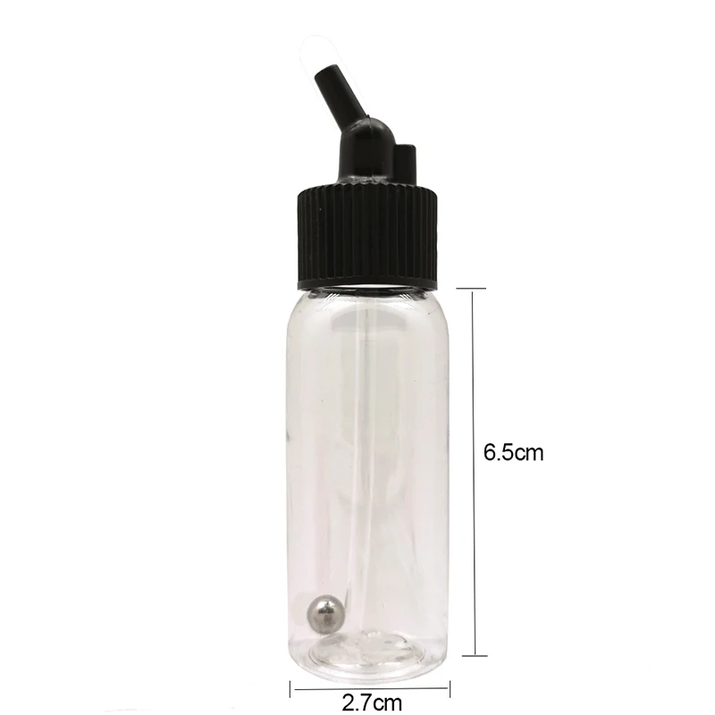 OPHIR 30ML Bottles with Caps for Siphon Double-Action Airbrush 10PCS/Set AC040(30ML)