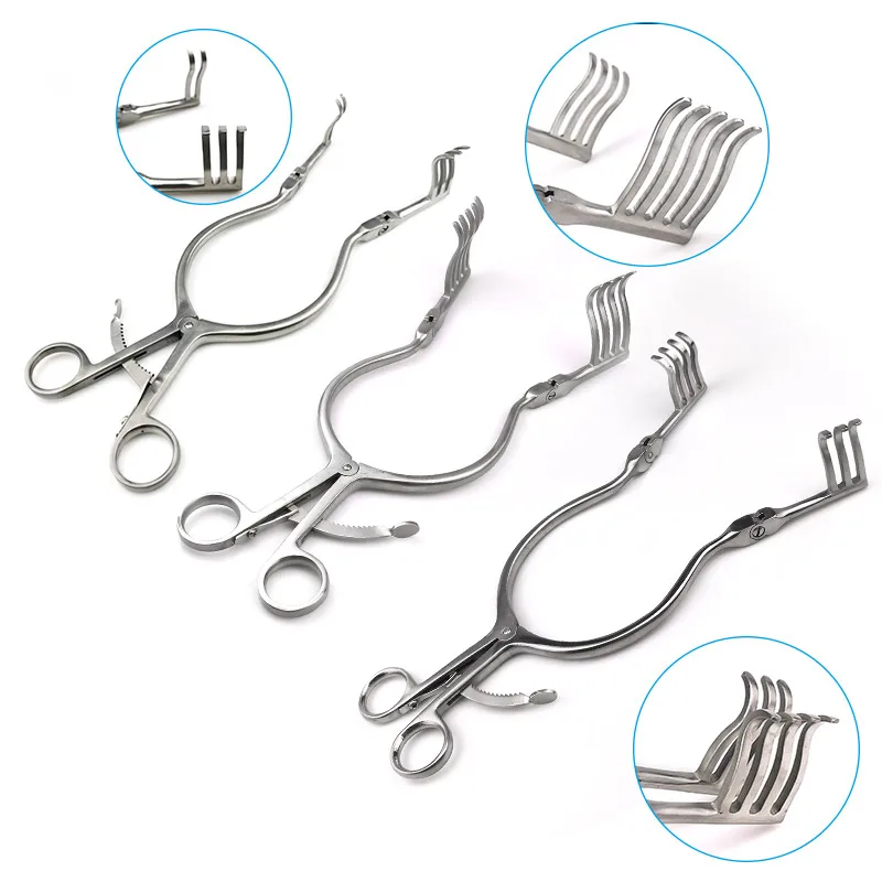 Stainless Steel Weitlaner Retractor Self-Retaining Retractor Veterinary Surgical Instruments