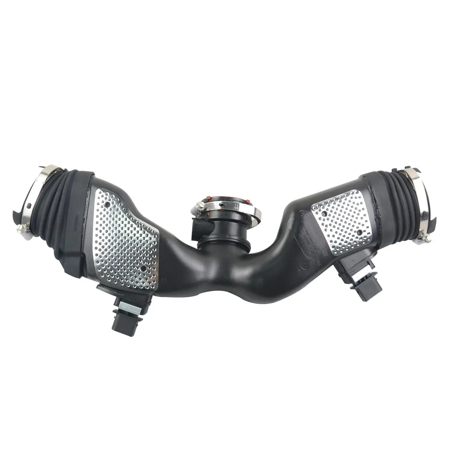 AP02 Air Mass Sensors w/ Engine Air Duct 6420908237 A6420908237 Per Mercedes W211 W164 W251 OM642 CDI V6 Nuovo