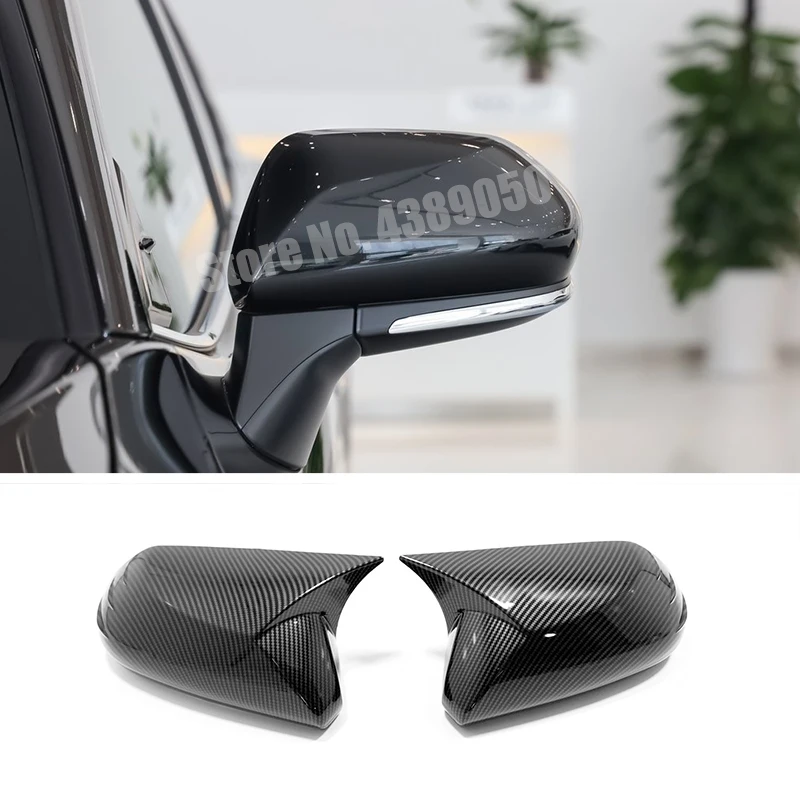 

ABS Carbon fibre For Toyota C-HR Camry Avalon 2019 2020 Accessories Car Rearview mirror cover Cover Trims Sticker Car Styling