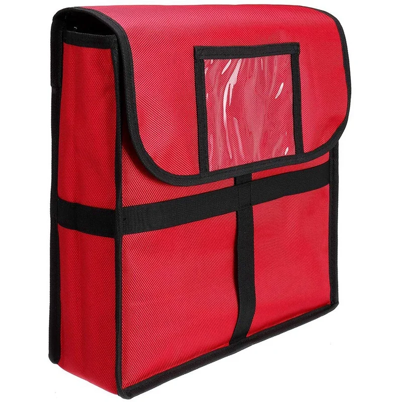 Professional Large Pizza Delivery Bag Moisture-Proof Pizza Box Insulated Pizza Food Delivery Bag