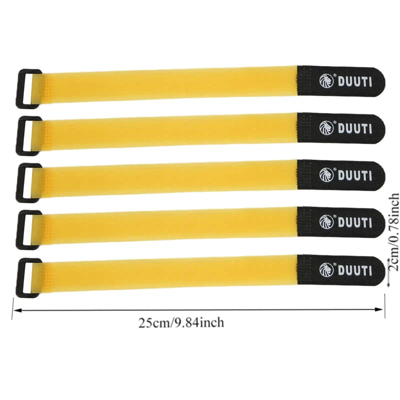 5Pcs Bike Tie Fixed Strap Cable Tie Holder