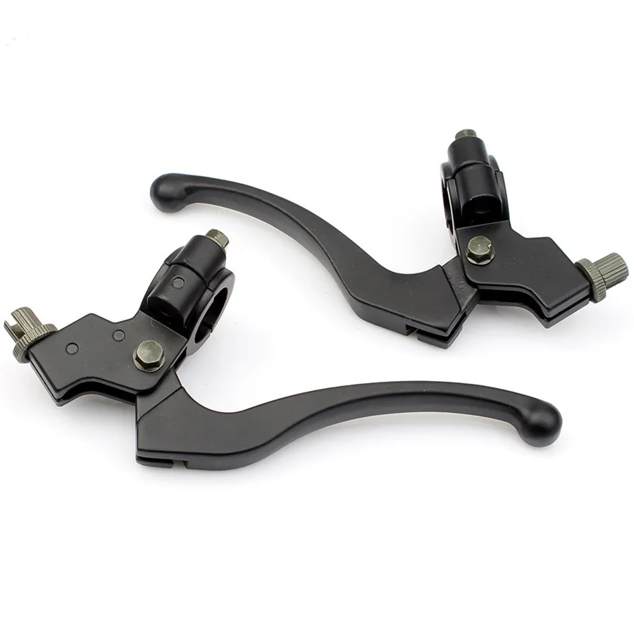 Right&Left Brake Lever Perch Clutch Black For HONDA C/CR/CRF/XL/XR