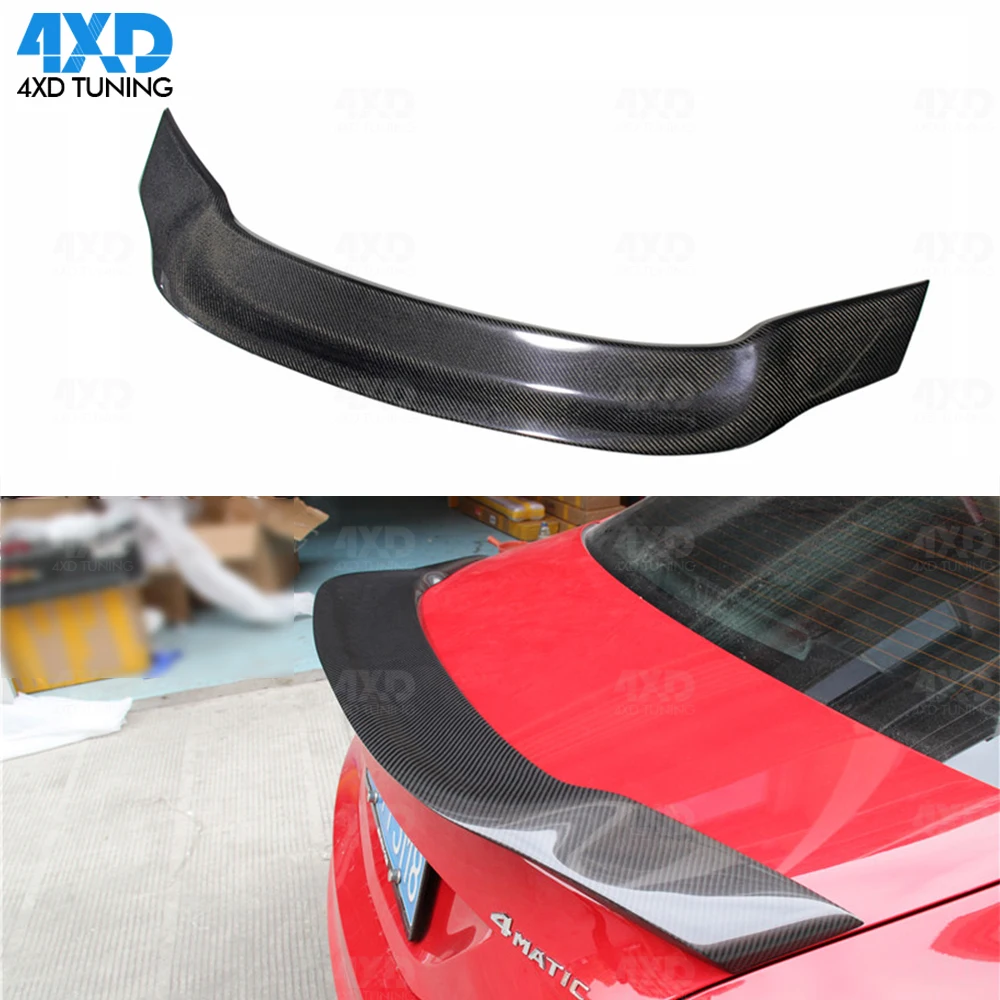 CLA45 AMG Carbon Fiber Spoiler Renntech Style For Mercedes W117 cla250 200 Rear Trunk Spoiler Wing 2013 2014 2015 2016 2017 2018